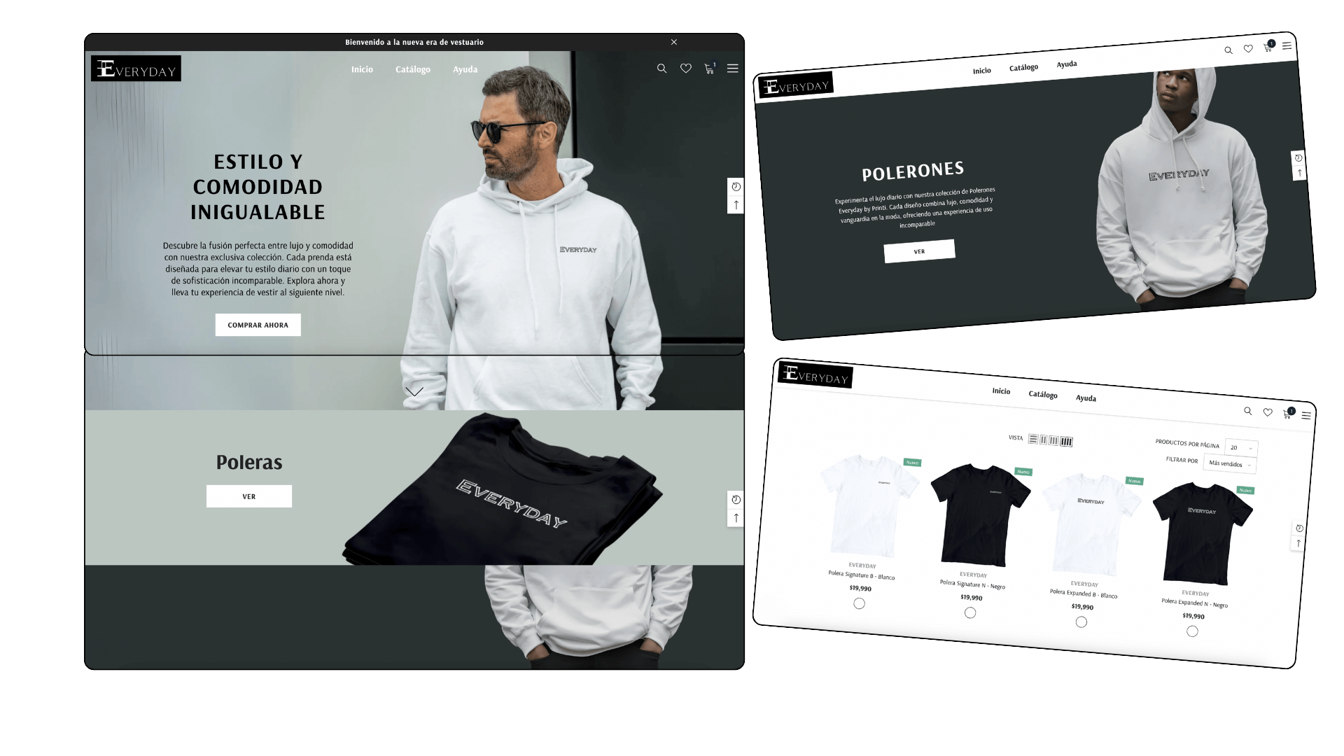 Diseño de página web con Shopify